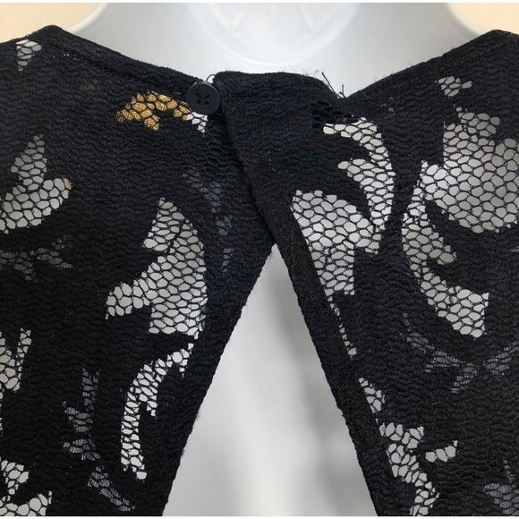 H&M blue lace dress open back - Picture 7 of 13